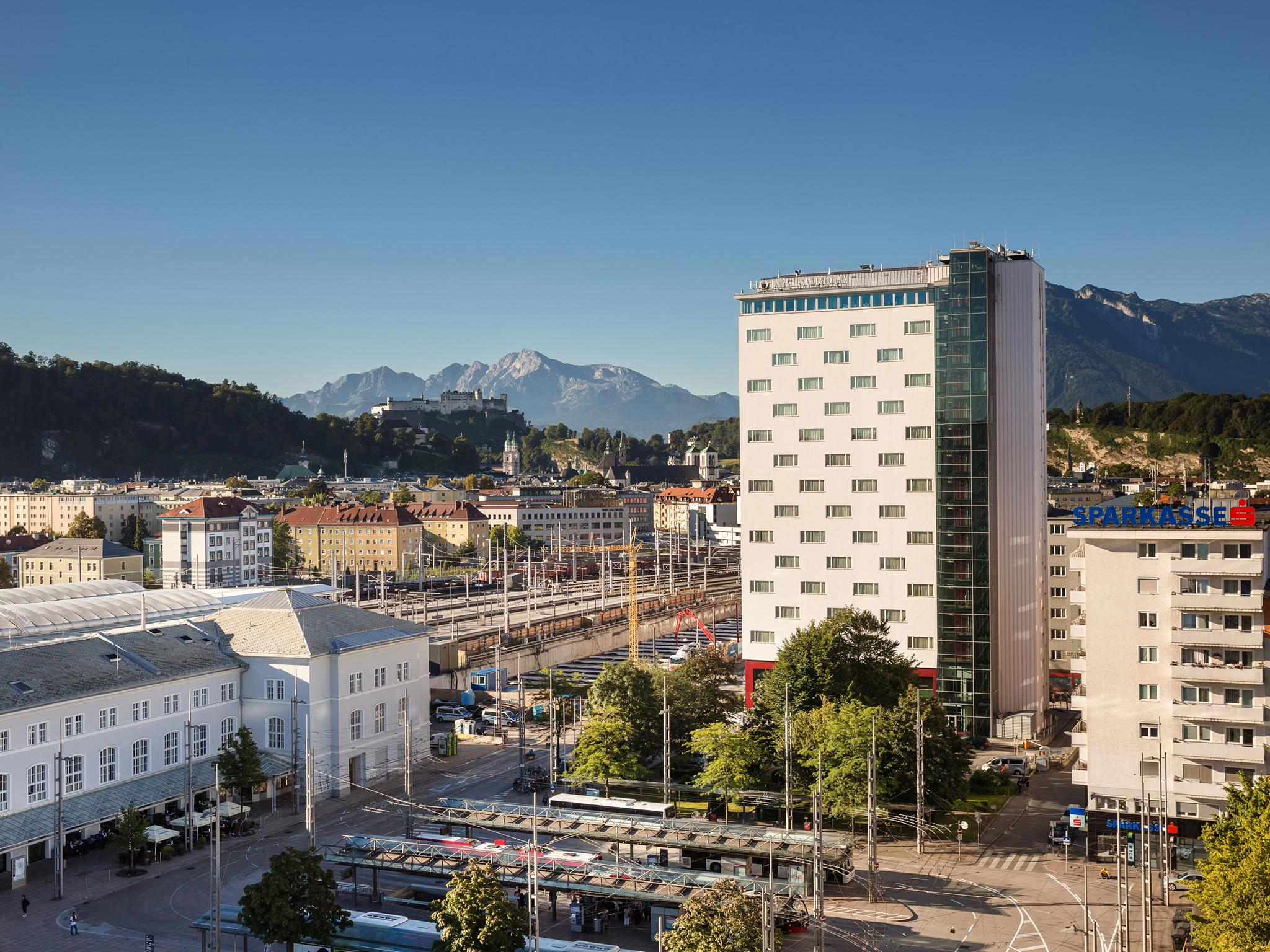 Austria Trend Hotel Europa Salzburg Buitenkant foto